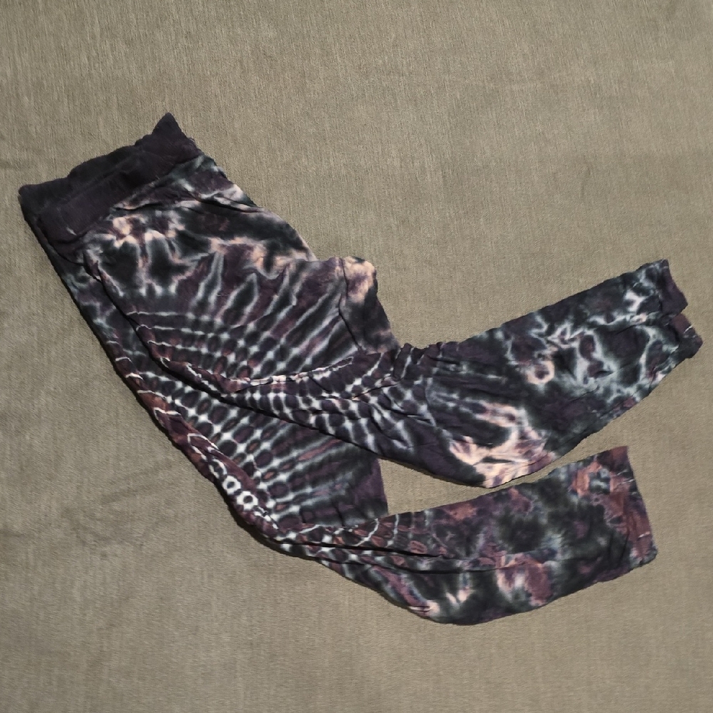 3/4 Length Tie Dye Yoga Leggings